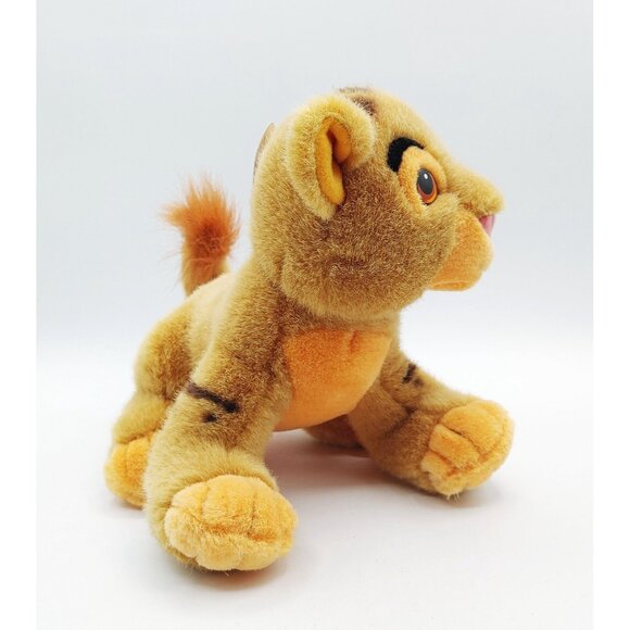 Vintage Lion King Infant Simba Plush Toy Disneyland Walt Disney World 8" NEW - Picture 2 of 5